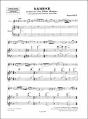 Kaddisch No.1 From '2 Mélodies Hébraïques': Violin And Piano (Durand) additional images 1 2