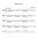 Anna Magdalena Bach Notebook For Double Bass (BMP00) additional images 1 2