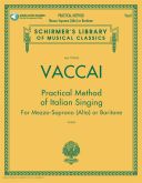 Practical Method Of Italian Singing Mezzo Soprano (Alto) Or Bari) Book & Audio (Schirmer) additional images 1 1