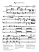 Zigeunerweisen Op.20: Violin And Piano (Henle) additional images 1 2