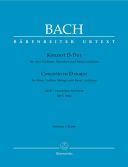 Concerto D Major Bwv1064: 3 Violins & Piano Score Only (Barenreiter) additional images 1 1