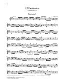 12 Fantasias: Flute: Studies (Henle) additional images 1 3