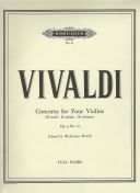 Concerto For Four Violins In B Minor: Full Score additional images 1 1