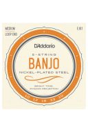 D'Addario EJ61 5 String Banjo Loop End Set Medium 10-23 additional images 1 1