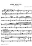 Britten: 5 Waltzes: Piano (Faber) additional images 1 2