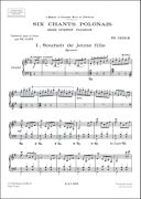 6 Chants Polonais De Chopinpiano: Piano (Durand) additional images 1 2