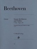 Sonata Op24 (Spring Sonata) Violin & Piano (Henle) additional images 1 1