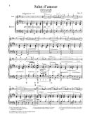 Salut Damour E Major Op.12: Violin And Piano (Henle) additional images 1 2