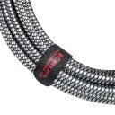 Kirlin Guitar Lead 6m/20f Fabric Straight Jacks additional images 1 2