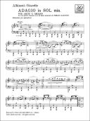 Adagio In G Minor Piano Solo (Ricordi) additional images 1 2