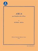 Aria For Alto Saxophone & Piano Includes Audio Demo & Accomp Tracks (Leduc) additional images 1 1