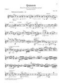 Clarinet Quintet A Major Op.146 Clarinet & Strings Parts Only (Henle) additional images 1 3