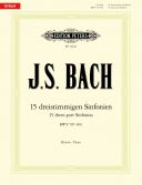15 Three Part Inventions BWV 787-801 Piano (Peters) additional images 1 1
