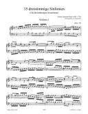 15 Three Part Inventions BWV 787-801 Piano (Peters) additional images 1 2