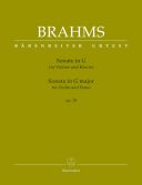 Sonata G Major Op.78: Violin & Piano (Barenreiter) additional images 1 1