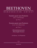 Piano Sonata Op.27/1 & 27/2 (Moonlight) Quasi Una Fantasia (Barenreiter) additional images 1 1