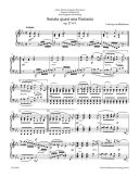 Piano Sonata Op.27/1 & 27/2 (Moonlight) Quasi Una Fantasia (Barenreiter) additional images 1 2