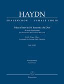 Missa Brevis : Little Organ Mass: St Joannis De Deo: Vocal Score Female Choir (Barenreiter) additional images 1 1