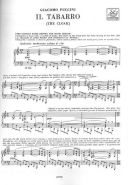 Il Tabarro: Opera Vocal Score (Ricordi) additional images 1 3