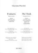 Il Tabarro: Opera Vocal Score (Ricordi) additional images 2 1