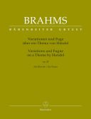 Variations On A Theme Of Handel Op. 24 - Piano (Barenreiter) additional images 1 1