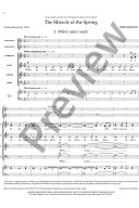 The Miracle Of The Spring Vocal SATB & Piano (OUP) additional images 1 2