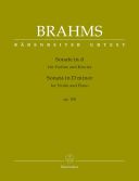 Sonata D Minor Op.108: Violin & Piano  (Barenreiter) additional images 1 1