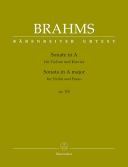 Sonata A Major Op.100: Violin & Piano (Barenreiter) additional images 1 1