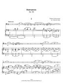 Three Romances Op.94: Bassoon & Piano additional images 1 2