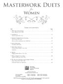 Masterwork Duets For Women: 8 Standards additional images 1 2