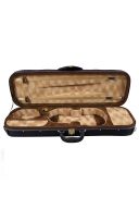 Hidersine Pianura Black & Brown Violin Case 4/4 additional images 1 2