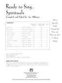 Ready To Sing... Spirituals: 11 Favourites: Book & Cd: Vocal Solo Or Unison (Althouse additional images 1 2