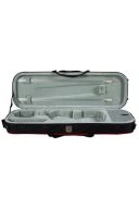 Hidersine 3/4 Black Oblong Violin Case additional images 1 2