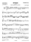 Intrada (H193) Trumpet And Piano (Salabert) additional images 1 2