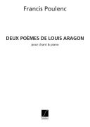 Deux Poemes De Louis Aragon: Vocal and Piano: (Salabert) additional images 1 1