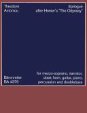Epilogue after Homer's Odyssey. : Study score: (Barenreiter) additional images 1 1