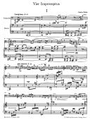 Impromptus (4). : Cello: (Barenreiter) additional images 1 2