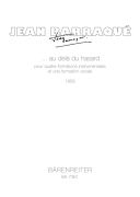 ... au dela du hasard (1959). : Upper Voices: (Barenreiter) additional images 1 1