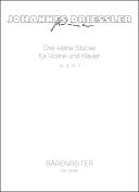 Short Pieces (3), Op.8/3 Violin & Piano (Barenreiter) additional images 1 1