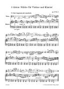Short Pieces (3), Op.8/3 Violin & Piano (Barenreiter) additional images 1 2