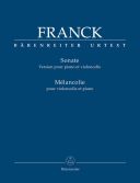 Sonata in A (arrangement); Melancolie.    : Cello: (Barenreiter) additional images 1 1