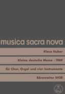 Kleine deutsche Messe (Missa brevissima)  (1969) (G-L). : Choral: (Barenreiter) additional images 1 1