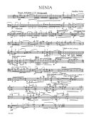 Nenia, Op.70 (1974). : Cello: (Barenreiter) additional images 1 2