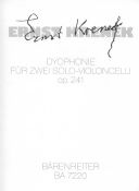 Dyophonie, Op.241 (1988): Cello & Piano: (Barenreiter) additional images 1 1
