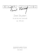 Two Studies, Op.184a/b. : Cello: (Barenreiter) additional images 1 1