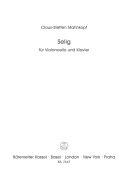 Selig (1995). : Cello: (Barenreiter) additional images 1 1