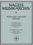 Allegro in B-flat (K.Anh.91) (K.516c). Quintet fragment completed by Robert Levin.: Mixed Ensemble: additional images 1 1