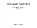 Herzform, Krater (2001). : Accordion: (Barenreiter) additional images 1 1