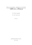 C-C-sharp Lute (1976). : Cello: (Barenreiter) additional images 1 1