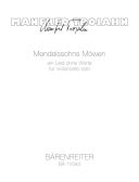 Mendelssohns Moewen: A Song Without Words (2012). : Cello: (Barenreiter) additional images 1 1
